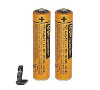 NI-MH Battery AAA 830 mAh 1.2 V for Gigaset Cordless Phones, Rechargeable Batteries AAA for Panosonic - Pack of 2