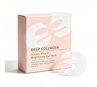 Niacin-Vita C Under Eye Gel Patches 360° Fit, Under Eye Patches For Dark Circles & Puffy Eyes - Korean Eye Patches Eye Bags Remover Women & Men For Wrinkles & Tired Eyes, Korean Skincare, 10 Pairs