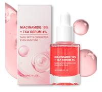 Niacinamide 10% + Txa 4% Serum, Tranexamic Acid 4% Serum, Hyaluronic Acid, Tranexamic Acid, Facial for Dark Spots, Dull Skin & Fine Lines, Ser-um for Korean Glass Skin (30ml/1 fl.oz)