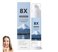 Niacinamide Foam Whitening Toothpaste, Niacinamide Toothpaste, 8X Toothpastes Helps Remove Surface Stains, Supports a Brighter Looking Smile, Fresh Breath, Mint Flavor, 100g (1PC)