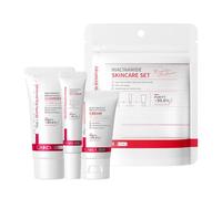 Niacinamide Skincare Set with Cleanser & Eye Cream & Face Cream Highly Concentrated and Pure Niacinamide Brightening Moisturising Delay Skin Aging Even Skin Tone 3-Piece Travel Size Skincare Set