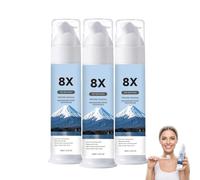 Niacinamide Toothpaste, Niacinamide Foam Whitening Toothpaste, 100g，3PC | Fresh Breath, Deep Cleaning for Smokers Coffee Stains Yellow Teeth, Hydroxyapatite Helps Soothe Sensitive Gums Enamel Care