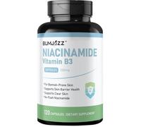 Niacinamide (Vitamin B3) 500mg Capsules, 120 Count - for Blemish-Prone Skin, Skin Barrier Support, Daily Skin Health & Clarity - Flush Free
