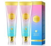 Niacinamide Whitening Toothpaste,100g Niacinamide Toothpaste to Enamel Repair, Fresh Breath, Sensitive Teeth Safe, Stain Removal & Gum Care for Coffee/Tea/Smokers (2PCS)