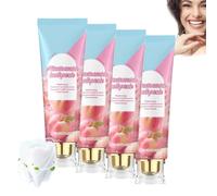 Niacinamide Whitening Toothpaste for Adults - Intensive Whitens Teeth, Radiant Niacinamide Toothpaste, Triple Whitening Deep Stain Removal for Sensitive Teeth, Fresh Breath, Gentle On Teeth (4 PCS)