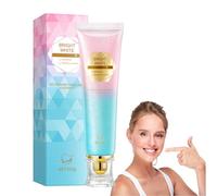 Niacinamide Whitening Toothpaste for Brighter Smiles, Fresh Breath, Radiant Teeth Whitening Toothpaste, Long-Lasting Brightness Gentle Gum Care, Enamel Repair, Stain Removal Toothpastes Natural