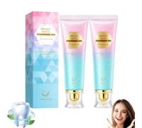 Niacinamide Whitening Toothpaste, Intensive Stain Removal, Natural Gentle Formula for Teeth Whitening & Deep Cleaning Care, Long-Lasting Fresh Breath and Bright Tooth，2