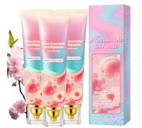 Niacinamide Whitening Toothpaste, Radiant Niacinamide Toothpaste, Gentle Stain Removal, Fresh Breath, Deep Cleaning & Gum Protection, Daily Use, Lasting Peach & Mint Flavor, 120G (3)