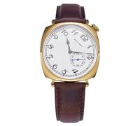 NIADI Baltany1921 Homage Men's Watches 38mm S4046G Waterproof Vintage ST1701 Automatic Mechanical Golden Wristwatch, White, Classic