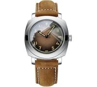 NIADI STEELFLIER NH35 Square Polished Men's Watch Sapphire Crystal California Dial Screw Crown Wristwatches, V 3, Modern