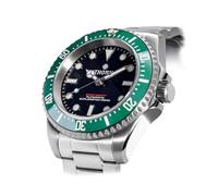 NIADI Thorn Titanium Metal with Helium Exhaust Valve Dive Watches Deep Waterproof NH35 Automatic Mechanical Wristwatches, V 1, Modern