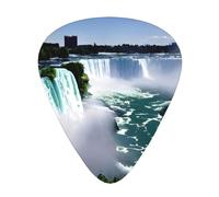 Niagara Fall Print 12pcs Guitar Cubes for Guitar and Ukulele, Unique Guitar Gift