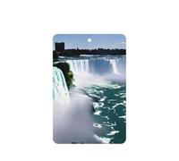 Niagara Fall Printing 10 Pcs Car Air Freshener Hanging Sheets Scented Hanging Sheets With Rope For Home