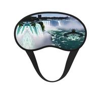 Niagara Fall Sleeping Mask for Adults Blackout, Comfortable Eye Mask Blocking Light for Travel, Yoga