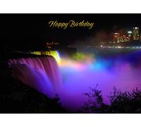 Niagara Falls Birthday Card