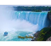 Niagara Falls Birthday Card