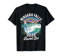 Niagara Falls Bucket List 2025 Family Trip Summer Vacation T-Shirt