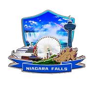 Niagara Falls Canada Magnet Fridge Magnet Wooden 3D Landmarks Travel Collectible Souvenirs Decoration Handmade -1334