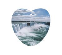 Niagara Falls Car Air Freshener Hanging, Long Lasting Scented Car Aromatherapy Tablets, Love form Fragrance Scented Cards for Vehicles, Bedroom, Wardrobe Gray-style