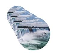 Niagara Falls Car Air Fresheners Cards Set of 4 Pieces Personalized Car Fresheners Gifts for Men Women Auto Aromatherapy Tablets Hanging Scented Cards for Wardrobe Bathroom