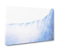 Niagara Falls In Canada Canvas Print | Gallery Wrapped 30mm Frame Wall Art | 20x14 inches | Ready to Hang | Modern Picture | Living Room Bedroom Lounge Office