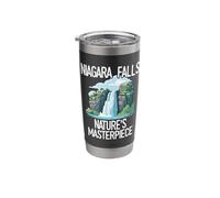 Niagara Falls Nature's Masterpiece Earth Day Summer Tee Trip Stainless Steel Insulated Tumbler