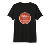 Niagara Falls New York NY Nature Vacation Souvenir Design Premium T-Shirt
