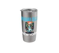 Niagara Falls New York Souvenir Bold Waterfall Graphic Group Stainless Steel Insulated Tumbler