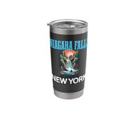 Niagara Falls New York Souvenir Bold Waterfall Graphic Group Stainless Steel Insulated Tumbler