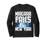 Niagara Falls New York Souvenir Cool Cliffside Artwork Group Long Sleeve T-Shirt