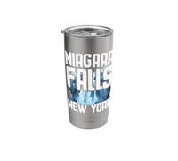 Niagara Falls New York Souvenir Cool Cliffside Artwork Group Stainless Steel Insulated Tumbler