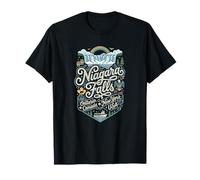 Niagara Falls Ontario Canada New York USA Canadian American T-Shirt