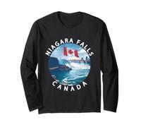 Niagara Falls, Ontario, Toronto & the Canadian Flag Long Sleeve T-Shirt