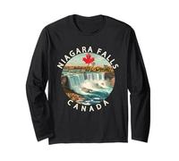 Niagara Falls, Ontario, Toronto & the Canadian Flag Long Sleeve T-Shirt
