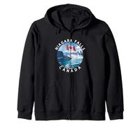 Niagara Falls, Ontario, Toronto & the Canadian Flag Zip Hoodie