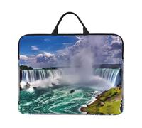 Niagara Falls Print 14in Laptop Case Sleeve Bag, Portable Handle for Business Trip, Commuting, Fits Notebook & Tablet