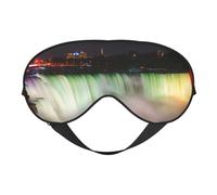 Niagara Falls Print Eye Mask,Silk-Like Sleep Mask,Night Sleeping Mask for Men Women,for Sleep Relaxation