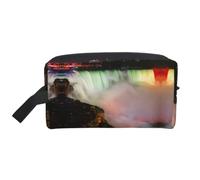 Niagara Falls Print Large Capacity Travel Toiletry Bag Unisex Daily Use Storage Weekend Trips Pouch