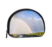 Niagara Falls Print Portable Mini Storage Bag Shell Shaped Wallet Small Coin Wallet Shell Storage Bag