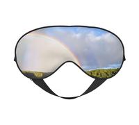 Niagara Falls Print Satin Sleep Mask & Eye Mask | Deep Dream Sleep Masks for Women & Men | Soft Sleeping Eye Mask to Nourish Skin