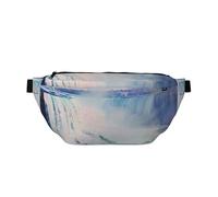 Niagara Falls Printed Fanny Pack Waist Bag for Men Women, Adjustable Bumbags Hip Bum Bag Travel Crossbody Bags Sports Running Hiking Belt Bag