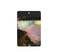 Niagara Falls Printing 10 Pieces Air Freshener Car Hanging Cards Air Freshener Sheets With Rope For Cars Home