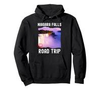 Niagara Falls Road Trip 2025 Vintage Sunset Travel Pullover Hoodie