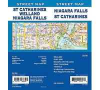 Niagara Falls / St. Catharines / Welland, Ontario Street Map