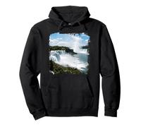 Niagara Falls Waterfall Scenic Landscape Nature View Pullover Hoodie
