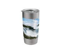 Niagara Falls Waterfall Scenic Landscape Nature View Stainless Steel Insulated Tumbler