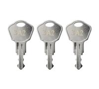 Niahm Sentry Safe Replacement Keys Model 1100-Codes 3A2 (3 Pcs) for Sentry Safe Key (3A2)
