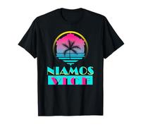 NIAMOS VICE Palm Tree Empire Logo T-Shirt