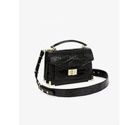 NIAN Green flap shoulder bag women elegent alligator crocodile print black box crossbody messenger bag