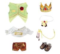 niannyyhouse 10cm 15cm 20cm 40cm Plush Doll Clothes Crown Tuxedo Shirt Shorts Bow Tie Ribbon Shoes Doll Dress Up (15cm)